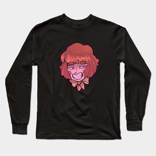 Yandere Girl Chara Long Sleeve T-Shirt by WiliamGlowing